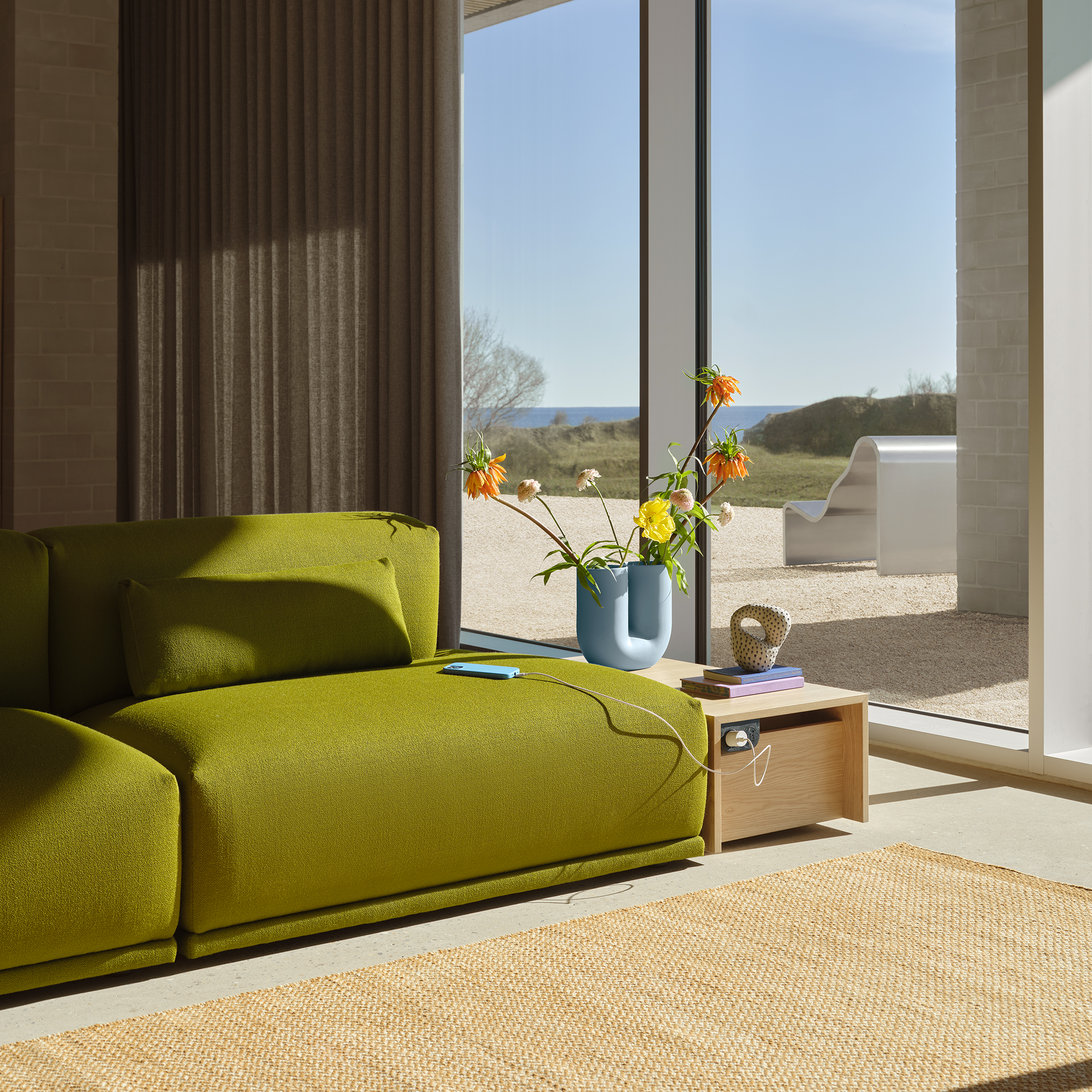 Pistachio and bright green palette